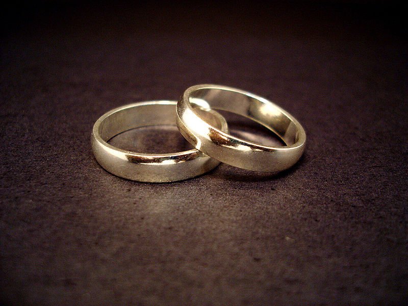 Faux Wedding rings