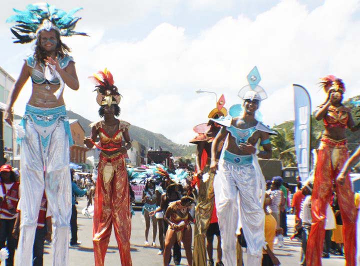 Moko Jumbie makes a spectacular comeback in St. Martin’s masquerade
