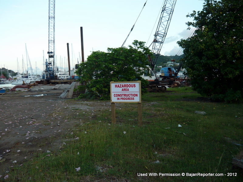 SIGN ERECTED ON LAGOON PARK