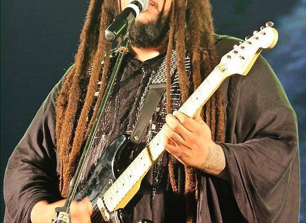 Nigel Rojas performs at the Good Life Music Festival