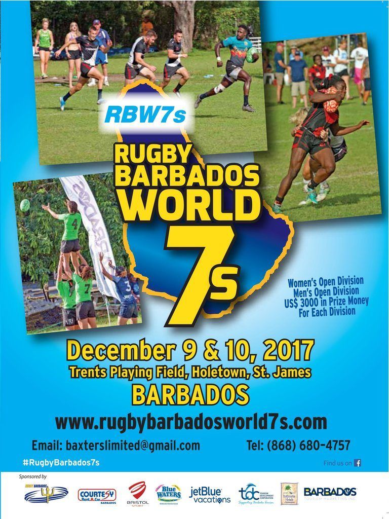 Rugby Barbados World 7s Jetblue leaflet