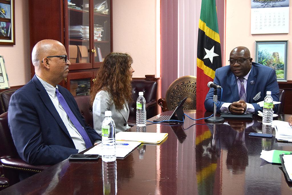 PM Harris holds discussions with IMF Regional Chiefs