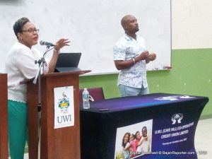 This advice was heard at the Cave Hill Campus recently was <strong>Senator Lynette Holder</strong>, she was sharing with members of the Cave Hill Small Business Cooperative Credit Union how to create a Small Business Plan and <em>BajanReporter.com</em> had exclusive coverage of this event.