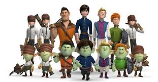 Princes who have been turned into Dwarfs seek the red shoes of a lady in order to break the spell, although it will not be easy. A parody with a twist.