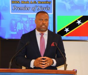 Premier <strong>Mark Brantley</strong>, Minister of Health in the NIA, speaking at his monthly press conference on May 25, 2021, explained the decision to implement restrictions on Nevis even though the cluster of COVID-19 cases so far identified has been on St. Kitts.