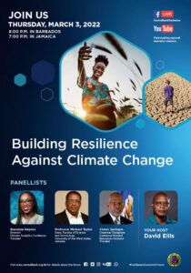 On this occasion, the panel will be discussing the topic  <b>"</b><b><i>Building Resilience Against Climate Change.</i></b><b>"</b>