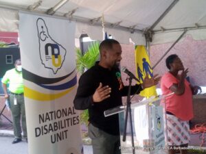 During a ceremony Friday morning on Prince William Henry Street in Beidgetown to commission the new parking spaces, Minister of People Empowerment and Elder Affairs <strong>Kirk Humphrey</strong> said it was being done to make Barbados more inclusive and accessible.