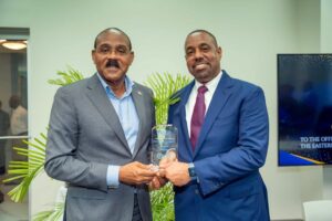 The ceremony to commemorate the listing was attended by Antigua and Barbuda's Prime Minister <strong>Gaston Browne</strong> along with top government ministers and officials, corporate partners, WIOC's Board of Directors and Executive Team, shareholders, Managing Director of the ECSE, Trevor Blake, Chairman of Eastern Caribbean Securities Regulatory Commission, Ambassador Arthur Thomas and representatives from the Bank of Saint Lucia and local commercial banks.