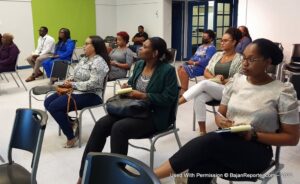 A portion of the audience that attended the IABC Barbados’ professional development workshop.