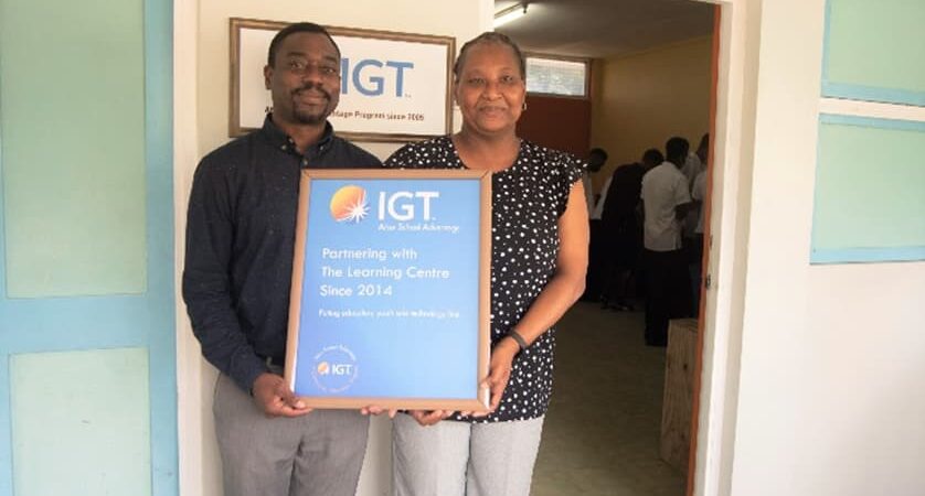 IGT Continues Support for The Learning Centre