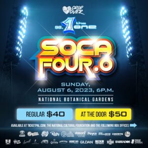 Get ready for the 98.1 The One Soca 4.0 - the most anticipated event of Crop Over!