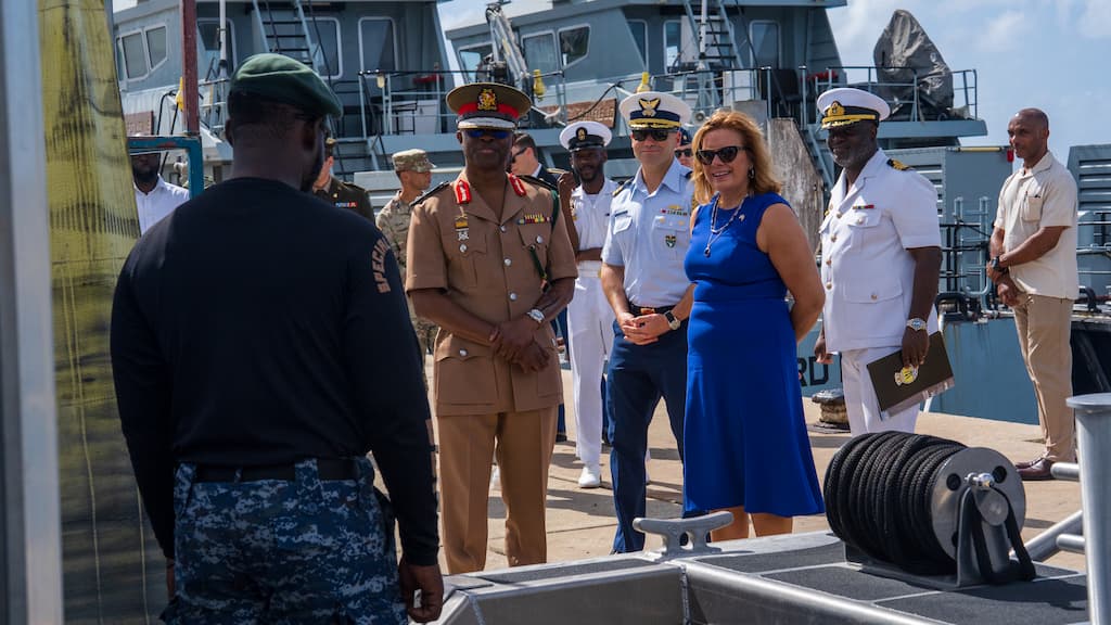 Speaking during the handover ceremony, Chargé d’Affaires of the U.S. Embassy in Barbados, Karin Sullivan, highlighted the longstanding cooperation between the two nations, rooted in shared democratic values and mutual respect.